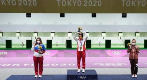 祝賀！楊倩摘得東京奧運(yùn)首金！